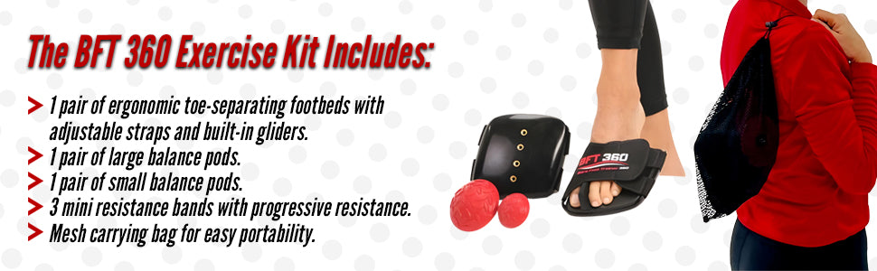 BFT 360 Barefoot trainer exercise device