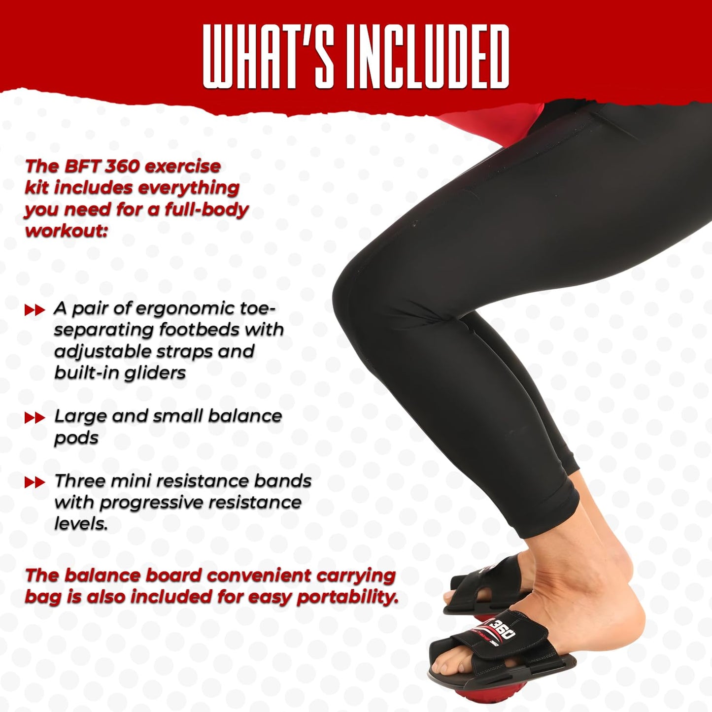 BFT 360 Barefoot trainer exercise device